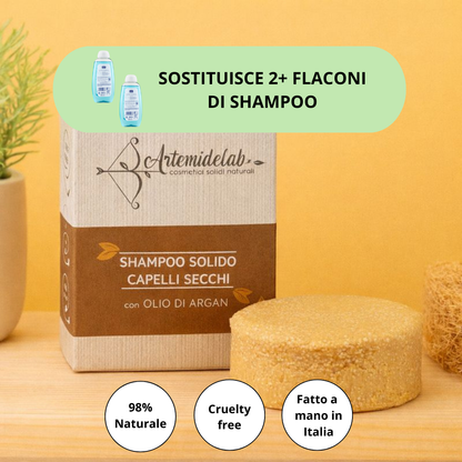 Shampoo solido doccia