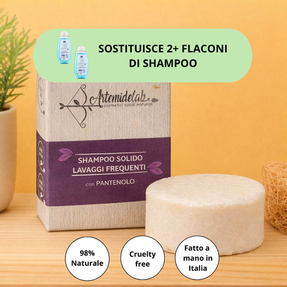 Shampoo solido doccia