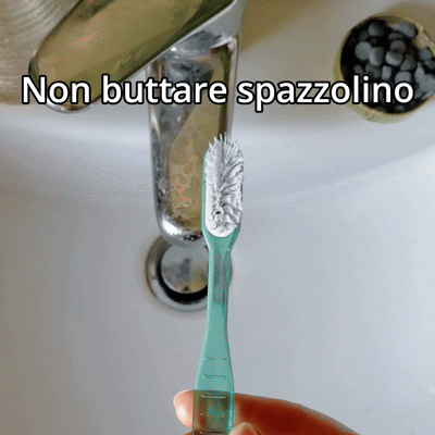 Spazzolino con testina intercambiabile